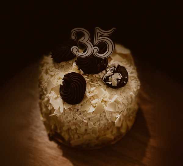 Bye 34 ans Cheers to 35 ans